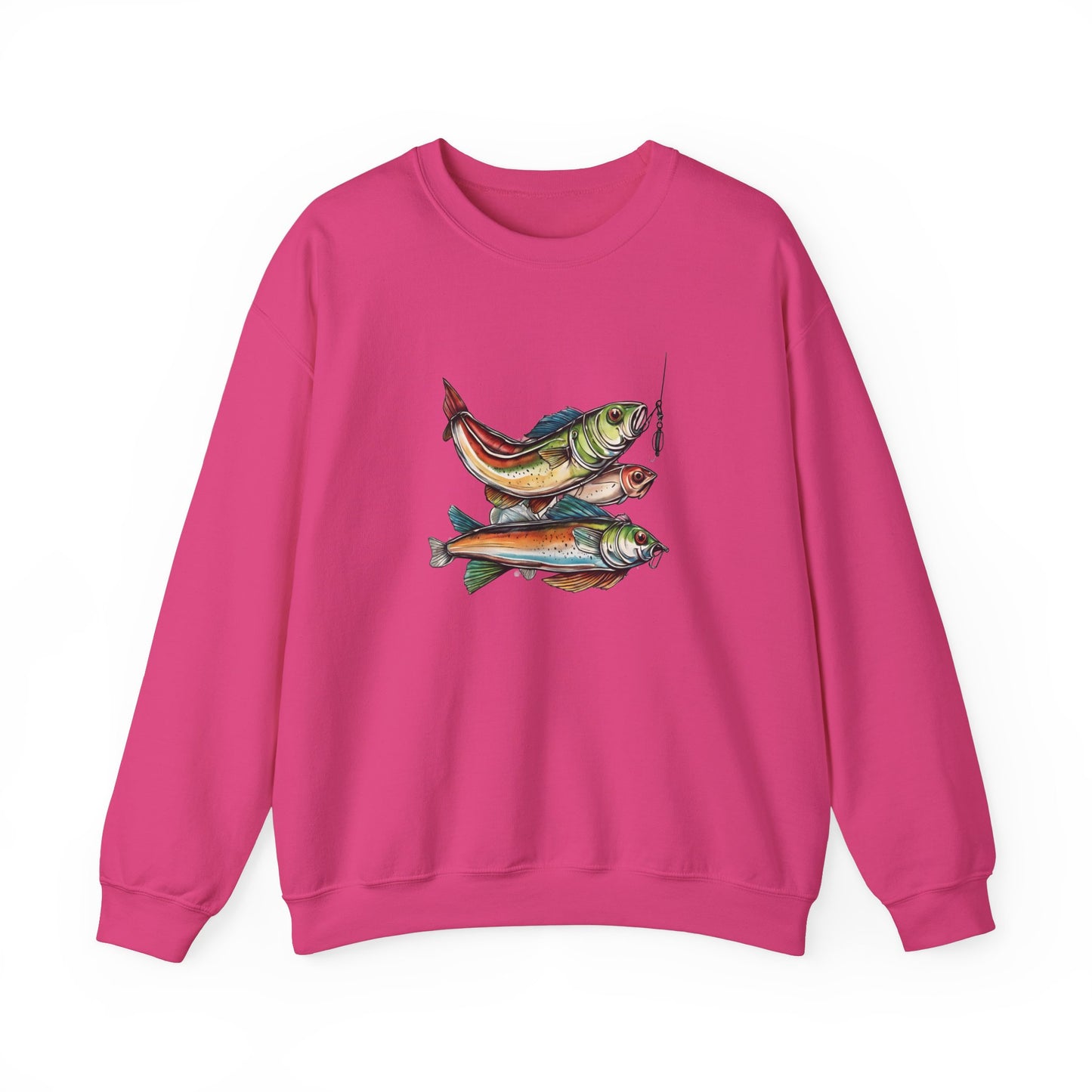 Lure - Three Fish - Crewneck Sweatshirt