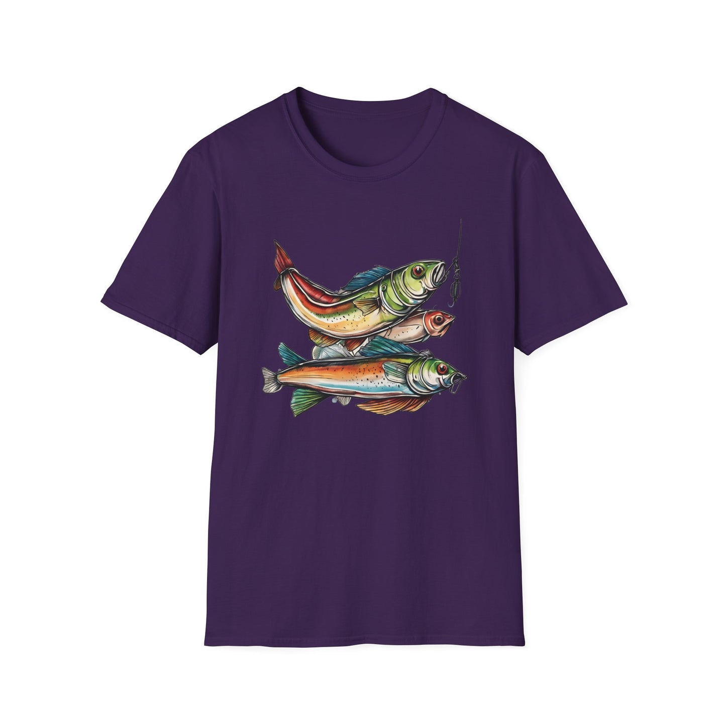 Lure - Three bFish - Softstyle T-Shirt