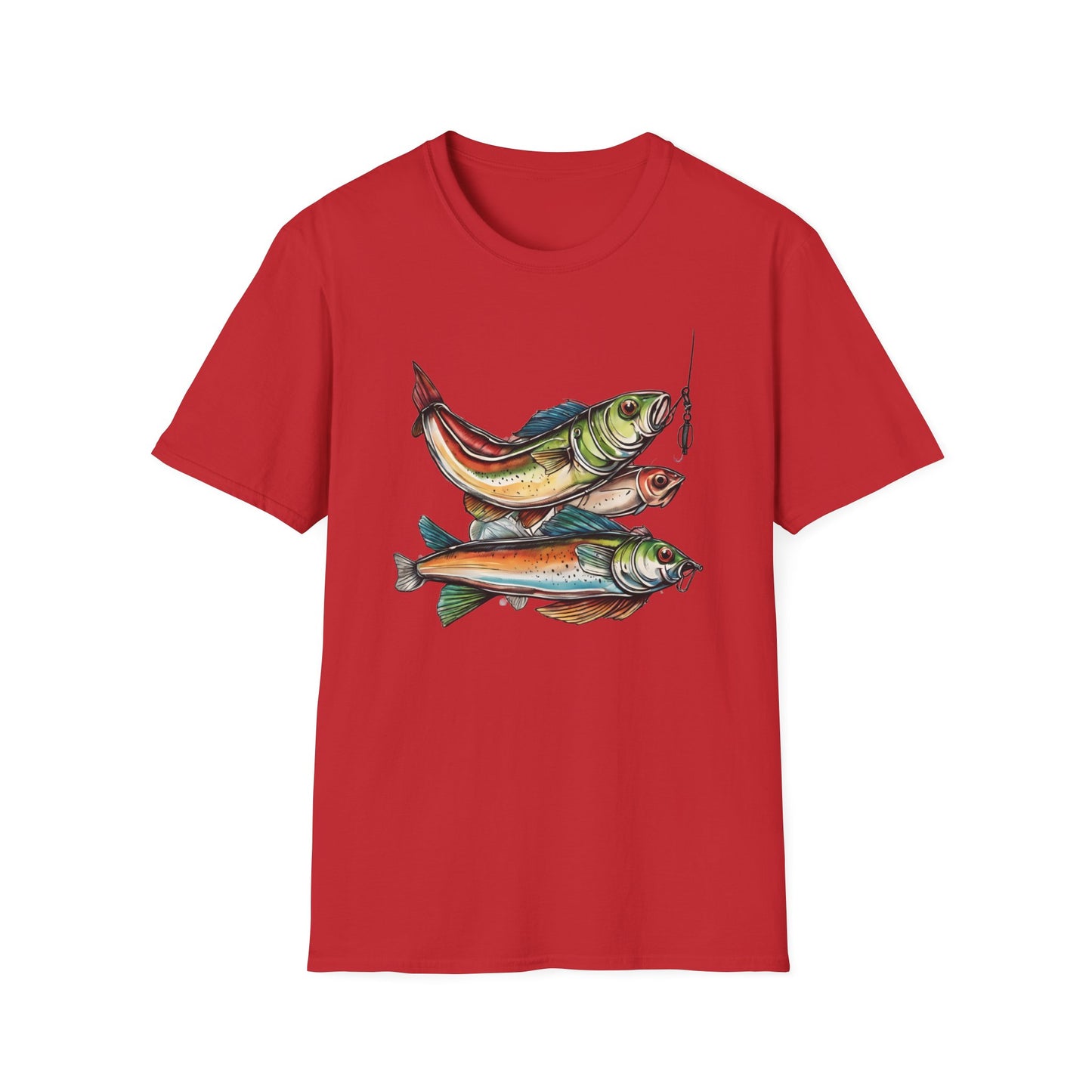 Lure - Three bFish - Softstyle T-Shirt