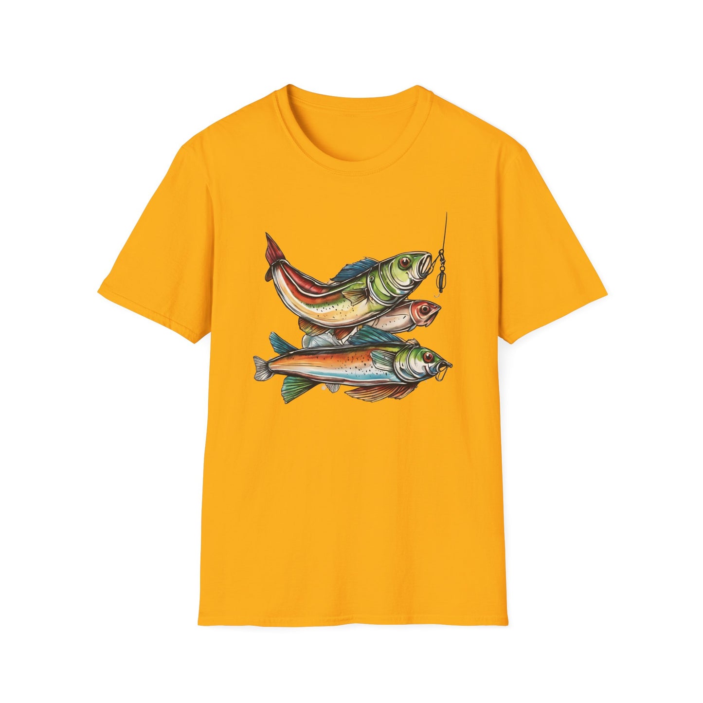 Lure - Three bFish - Softstyle T-Shirt