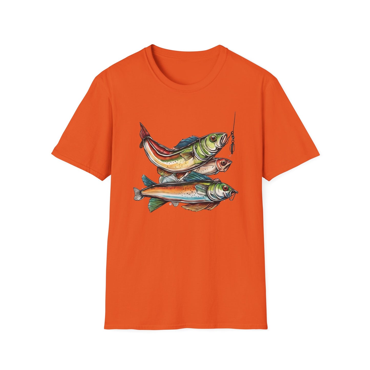 Lure - Three bFish - Softstyle T-Shirt