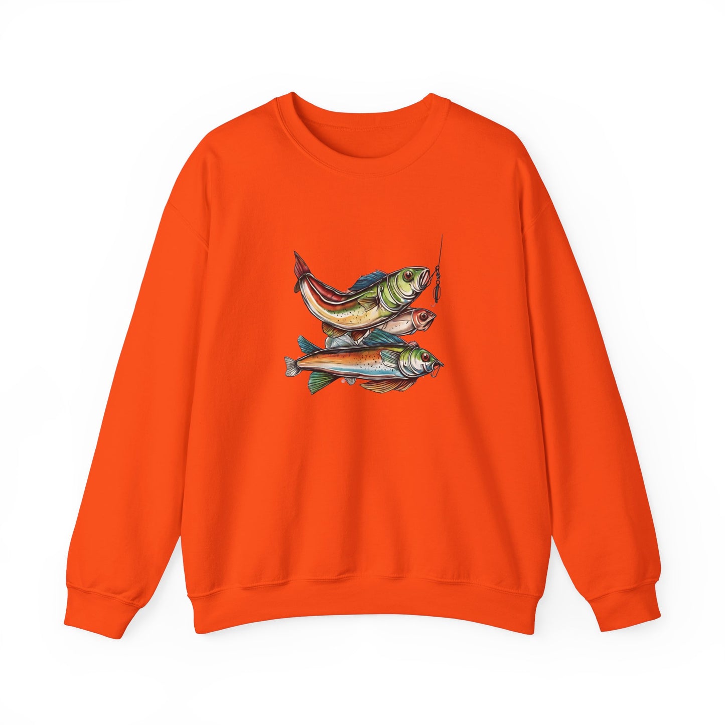 Lure - Three Fish - Crewneck Sweatshirt