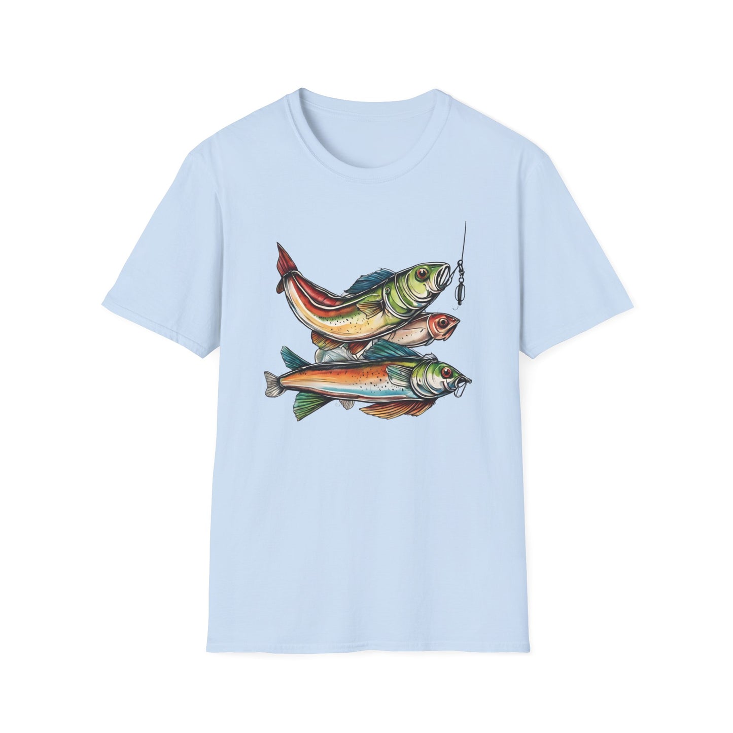 Lure - Three bFish - Softstyle T-Shirt