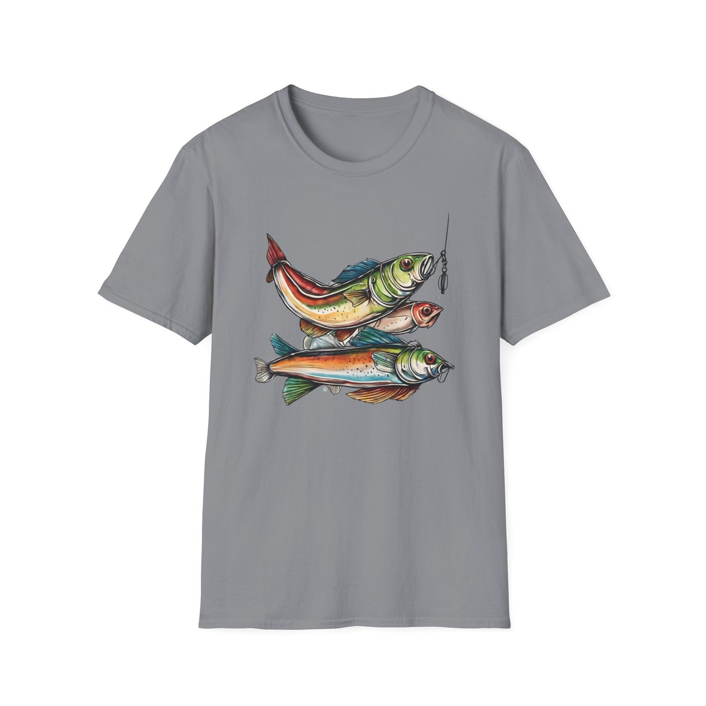 Lure - Three bFish - Softstyle T-Shirt